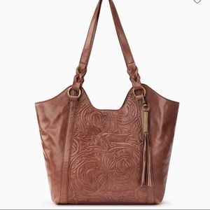 The Sak embossed leather Sierra Shopper bag